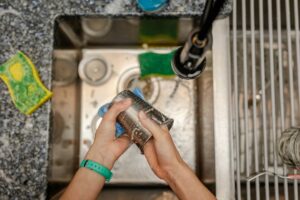 kitchen cleaning